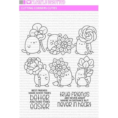 Clearly Besotted Clear Stamps - Cutting Corners Cuties